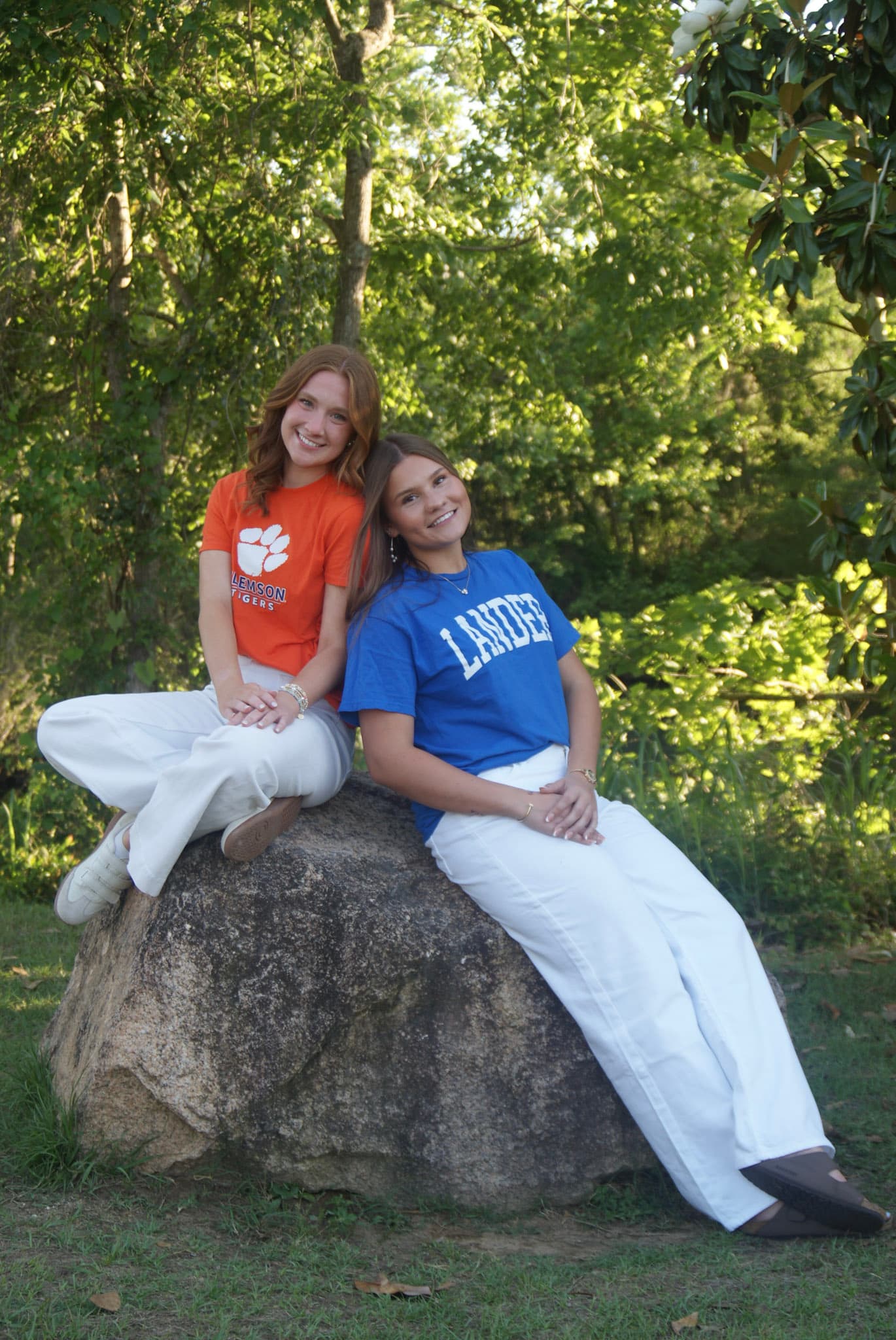 Graduation session portrait in cap and gown